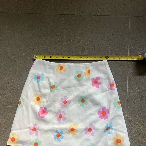 Princess Polly Mishnah Mini Skirt BNWT Non Smoking Floral Lined 0 - Picture 12 of 13